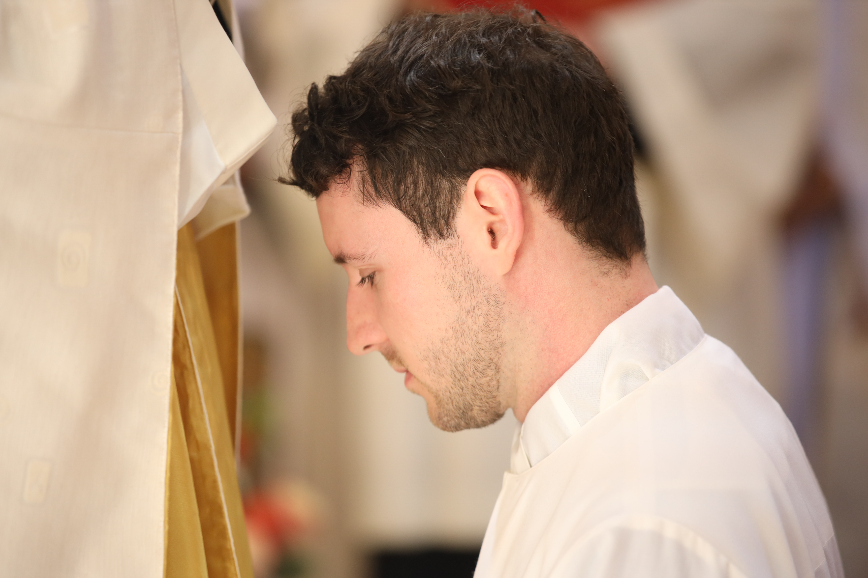 Diakonenweihe der Priesteramtskandidaten in Lichtental / Erzdiözese Wien/ Schönlaub Am Samstag, 22. April 2023, weihte Weihbischof Franz Scharl, die drei Priesteramtskandidaten der Erzdiözese Wien zu Diakonen. Durch die Weihe in der Pfarrkirche Lichental sind die nun Mitarbeiter des Bischofs in der Verkündigung der frohen Botschaft,